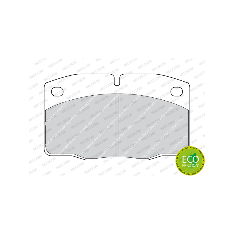 Pastiglie freno asse anteriore - FERODO