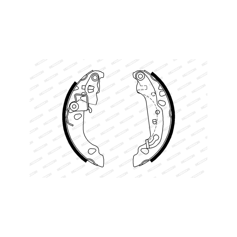 Ganasce freno - FERODO