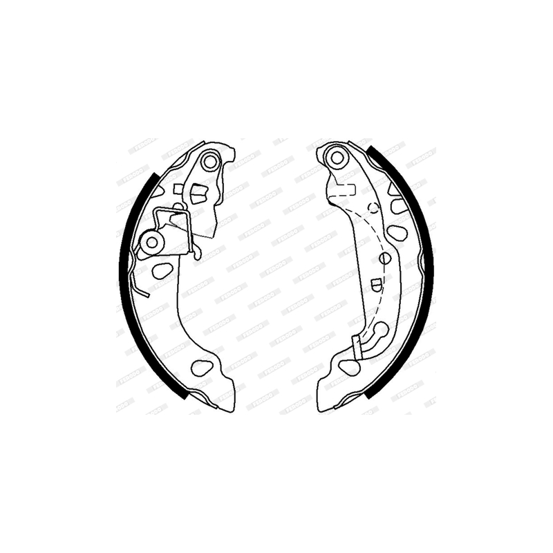 Ganasce freno - FERODO