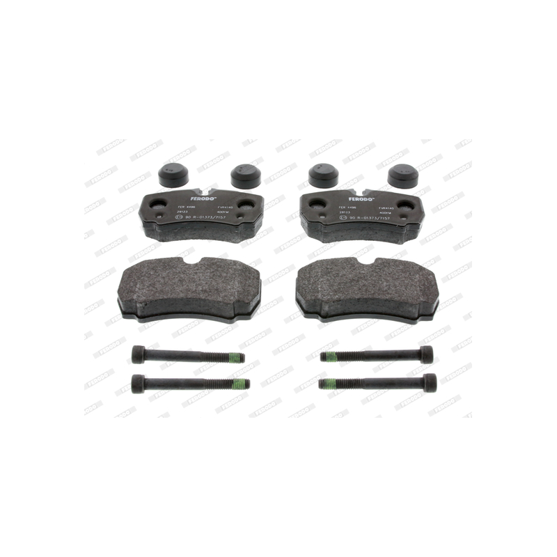 Pastiglie freno asse posteriore - FERODO