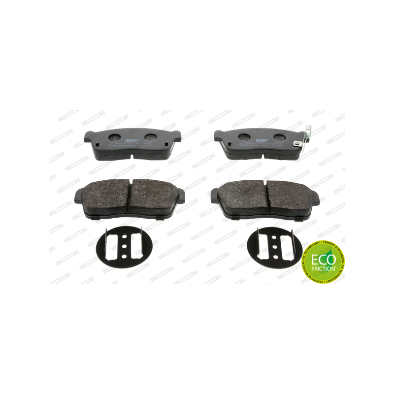 Pastiglie freno asse anteriore - FERODO
