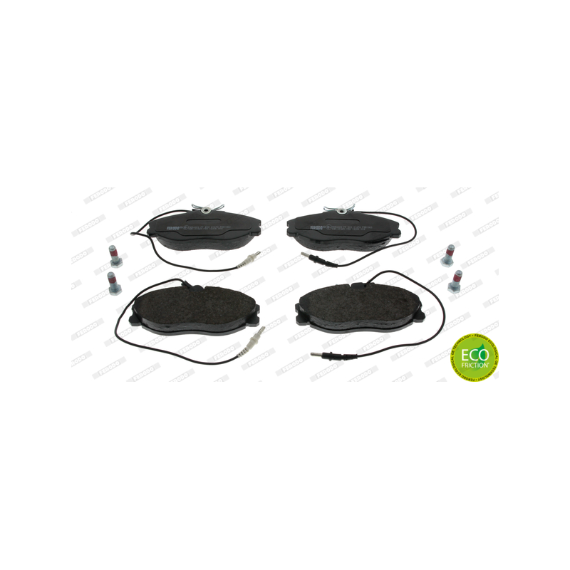 Pastiglie freno asse anteriore - FERODO