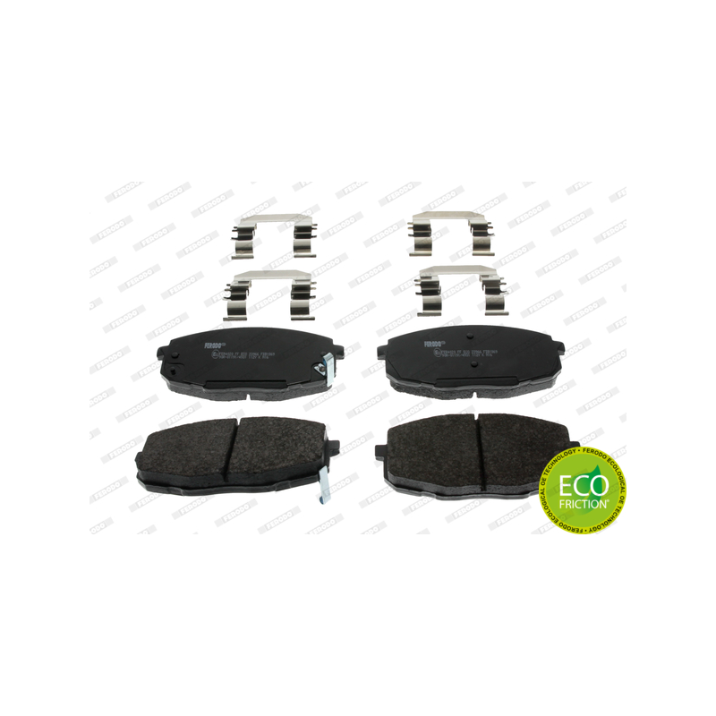 Pastiglie freno asse anteriore - FERODO