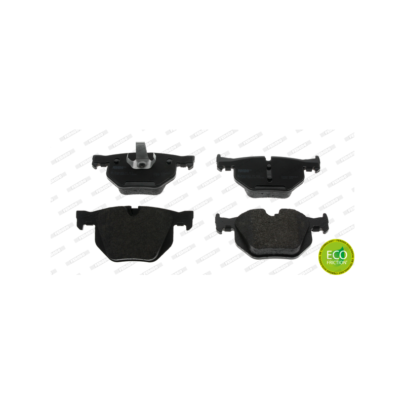 Pastiglie freno asse posteriore - FERODO