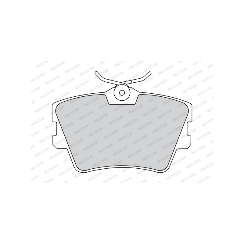 Pastiglie freno asse posteriore - FERODO