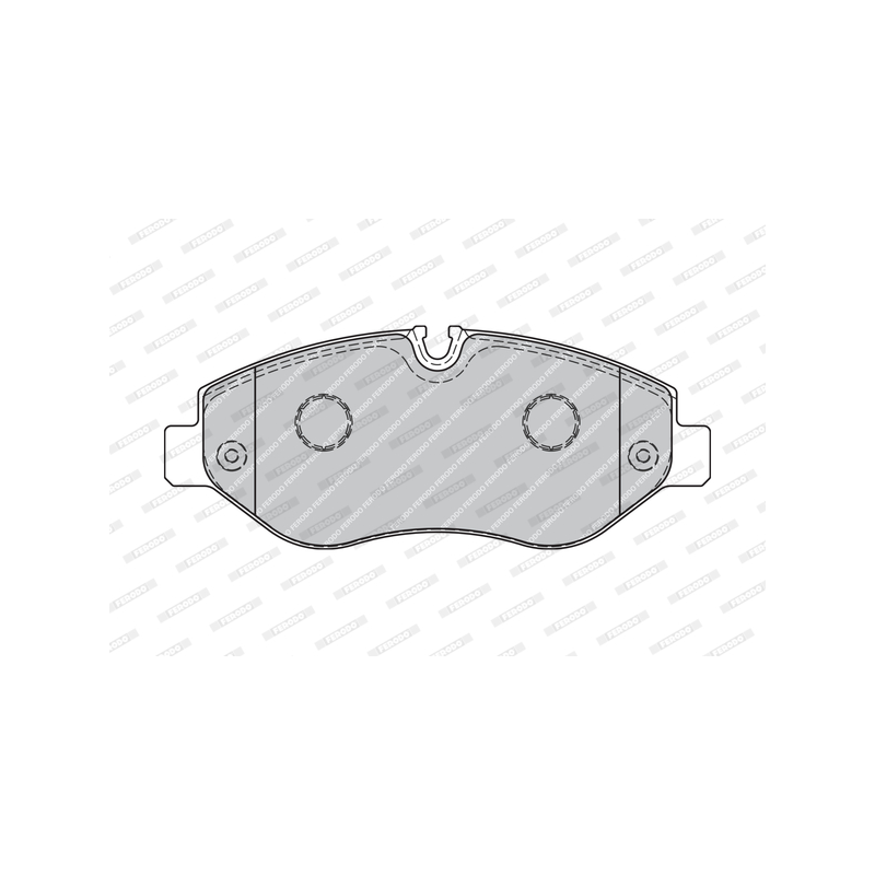 Pastiglie freno asse anteriore - FERODO