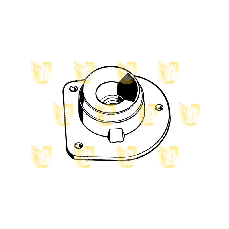 Supporto ammortizzatore asse anteriore - UNIGOM