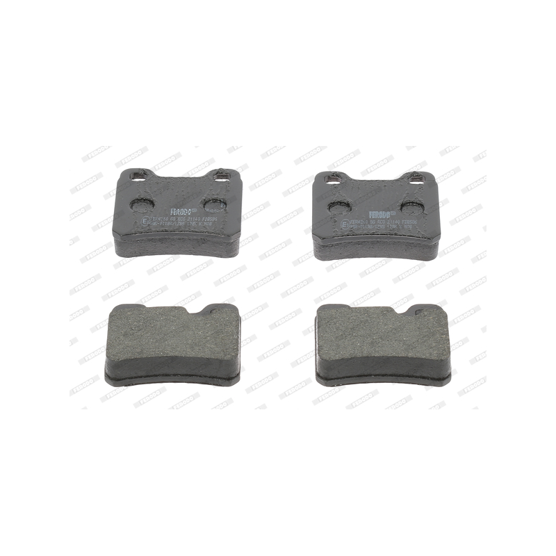 Pastiglie freno asse posteriore - FERODO