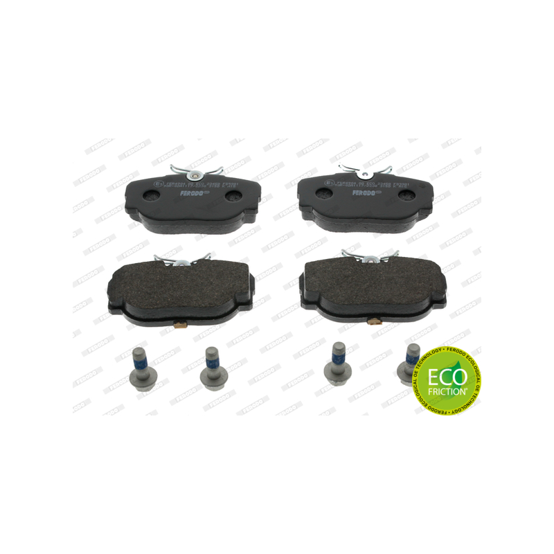 Pastiglie freno asse posteriore - FERODO