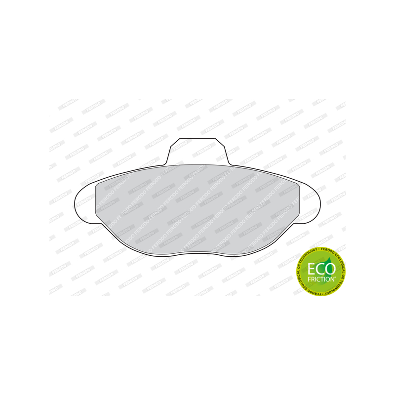 Pastiglie freno asse anteriore - FERODO