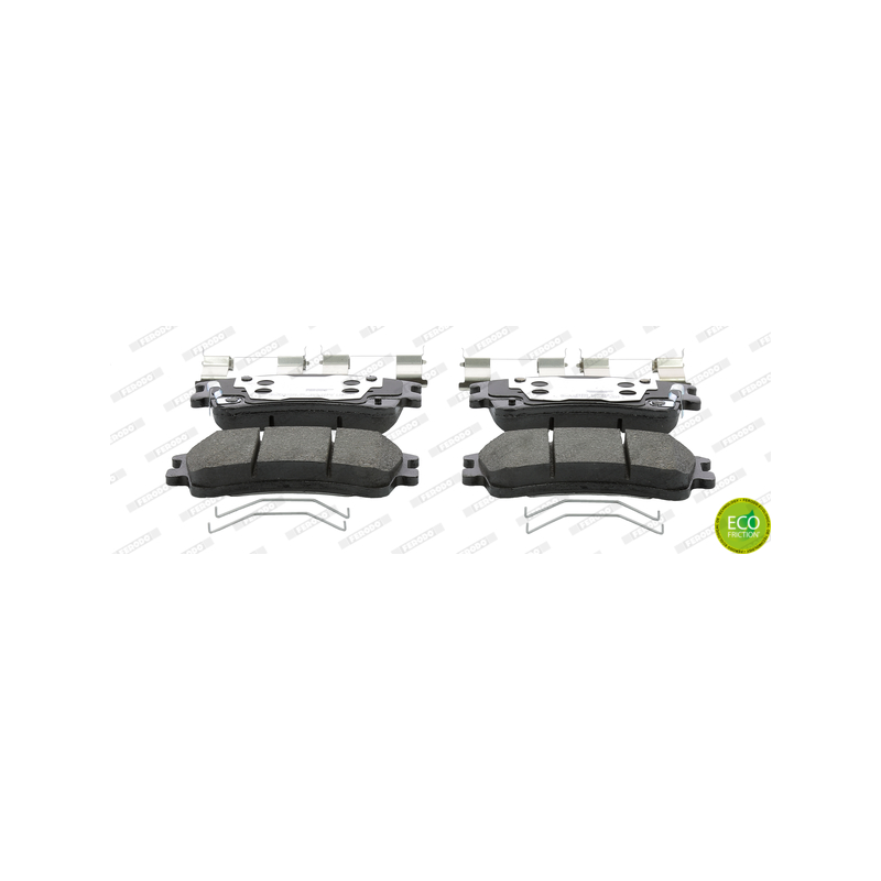 Pastiglie freno asse anteriore - FERODO