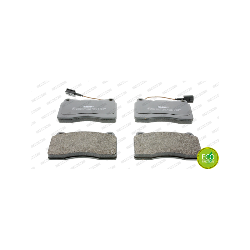 Pastiglie freno asse anteriore - FERODO