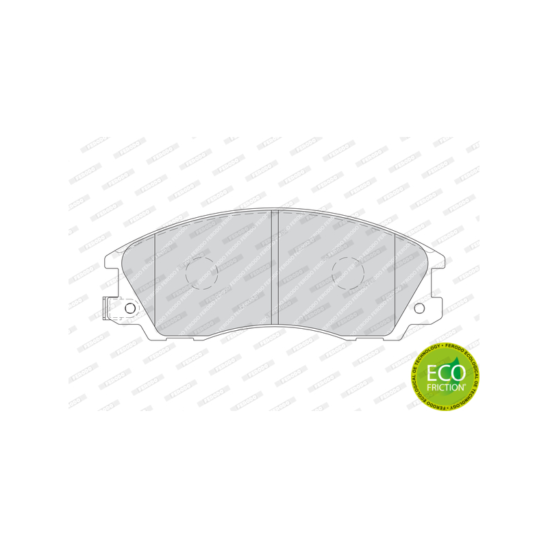 Pastiglie freno asse anteriore - FERODO