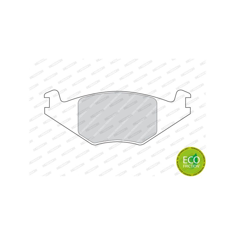 Pastiglie freno asse anteriore - FERODO