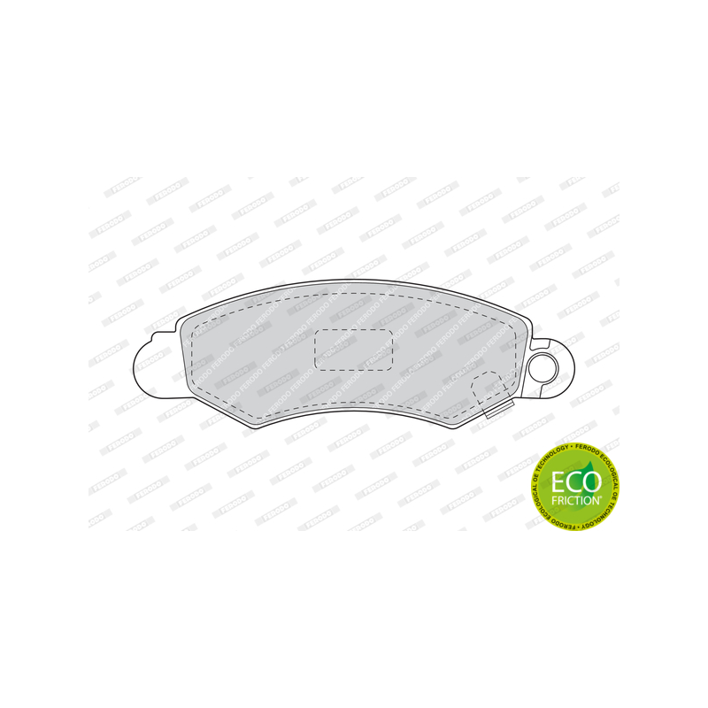 Pastiglie freno asse anteriore - FERODO