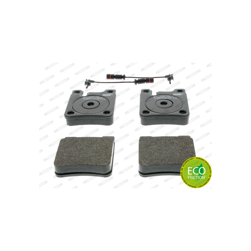 Pastiglie freno asse posteriore - FERODO