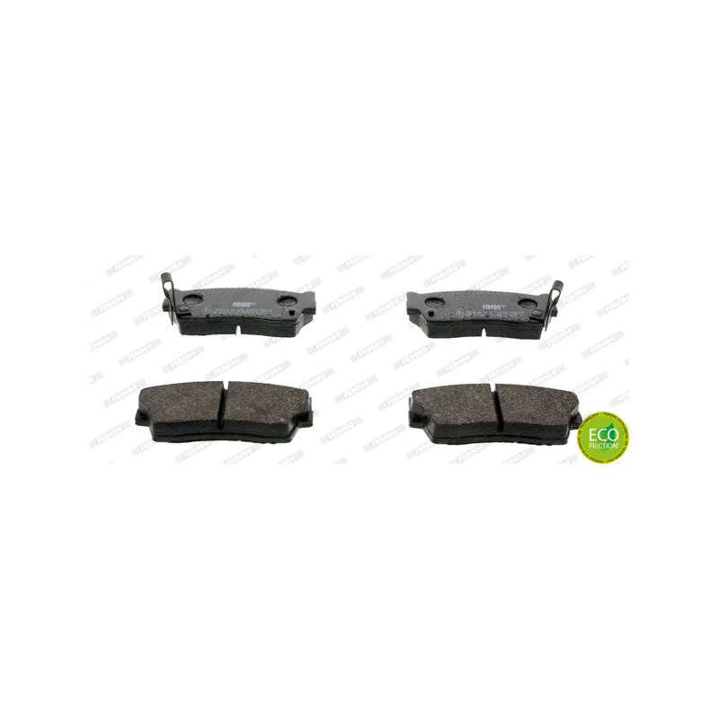 Pastiglie freno asse anteriore - FERODO
