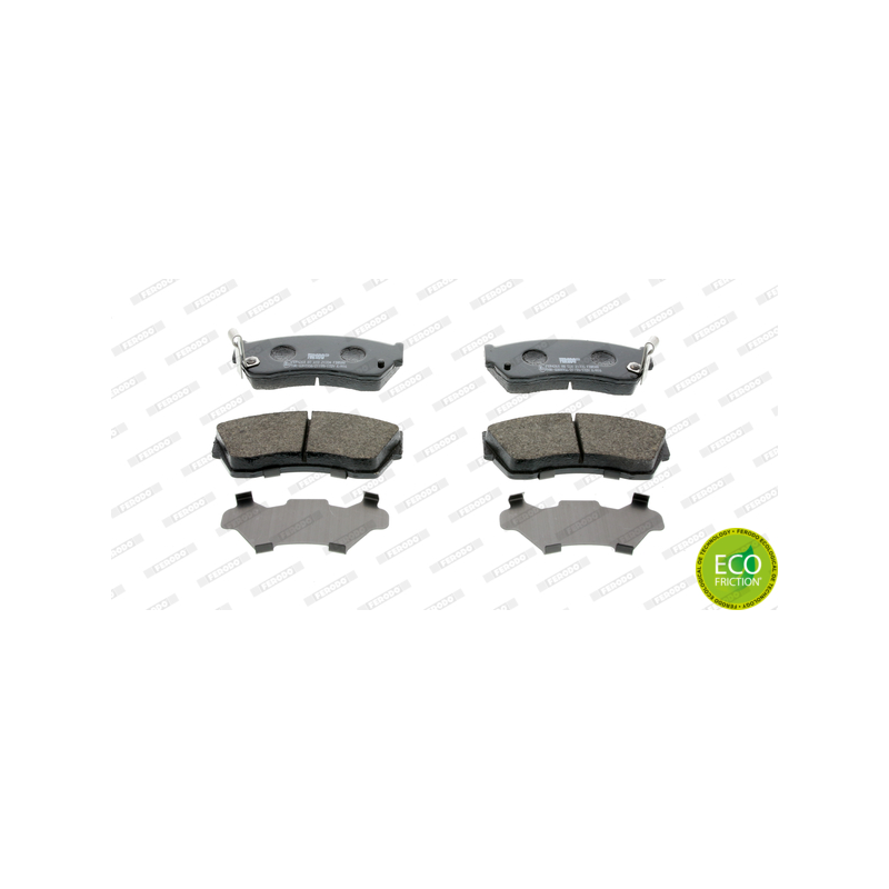 Pastiglie freno asse anteriore - FERODO