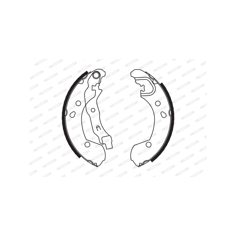 Ganasce freno - FERODO