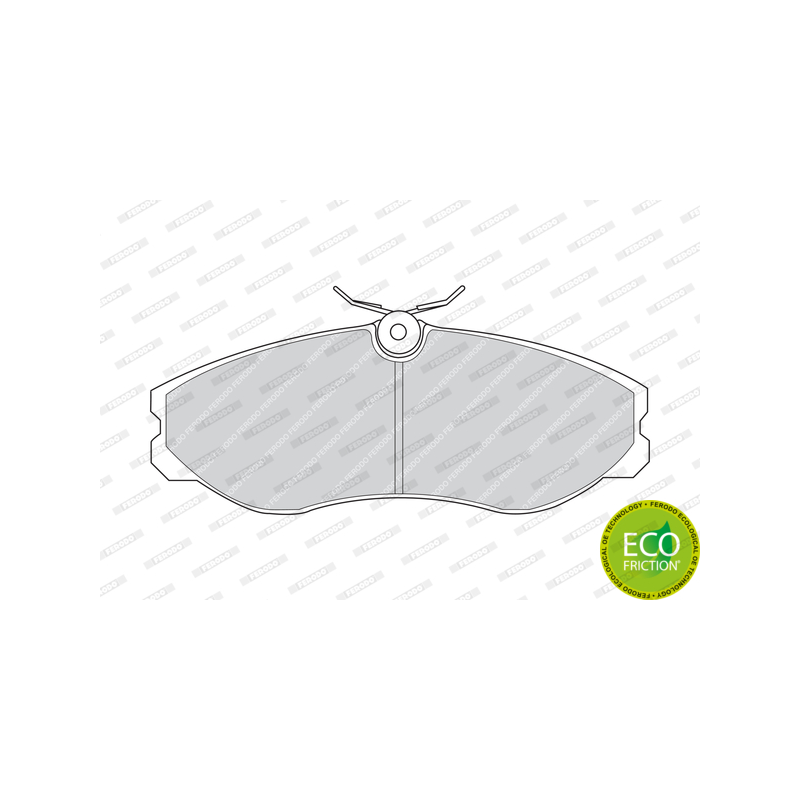 Pastiglie freno asse anteriore - FERODO