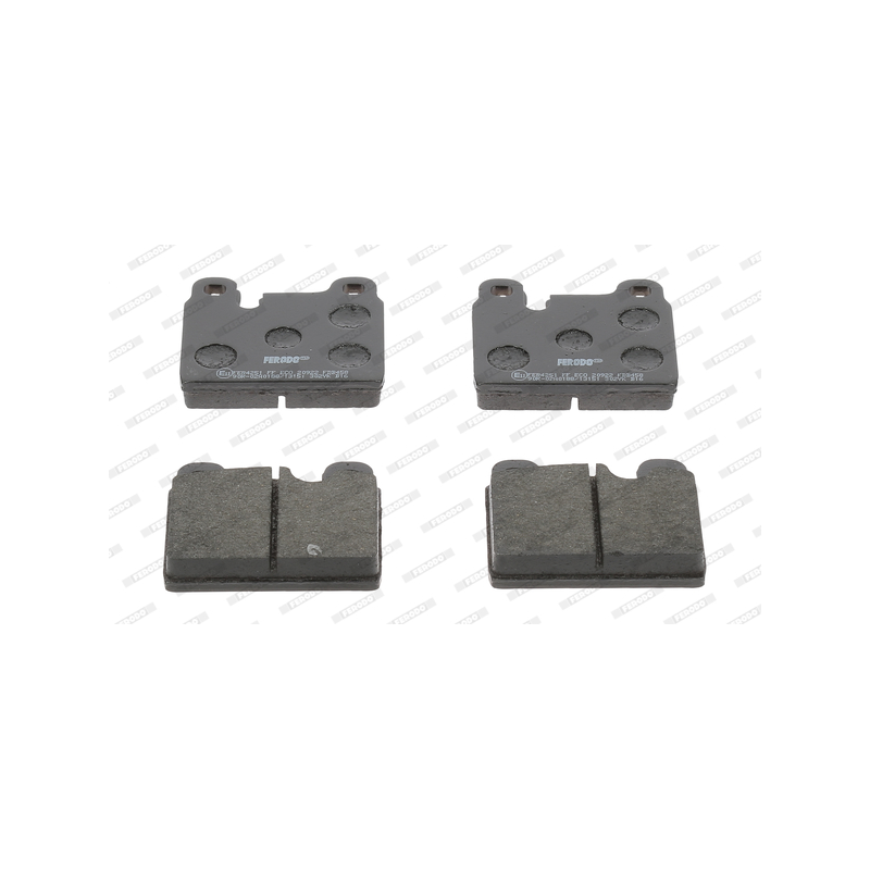 Pastiglie freno asse anteriore - FERODO