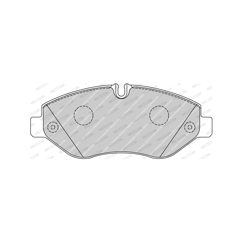 Pastiglie freno asse anteriore - FERODO
