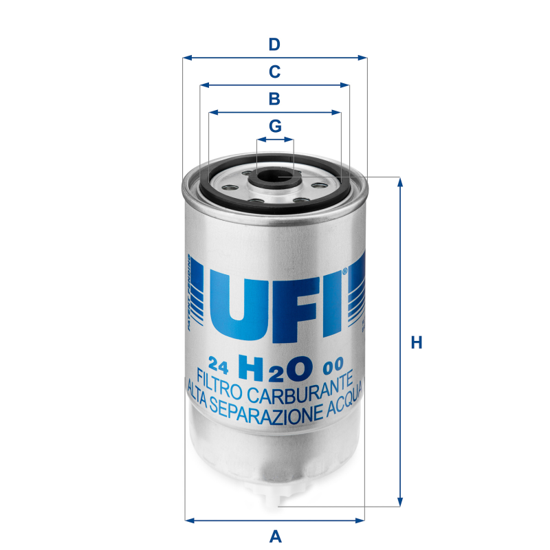 Filtro carburante - UFI