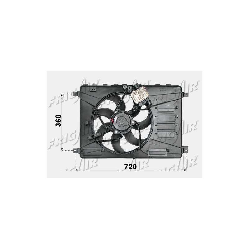 Elettroventola radiatore - FRIG AIR