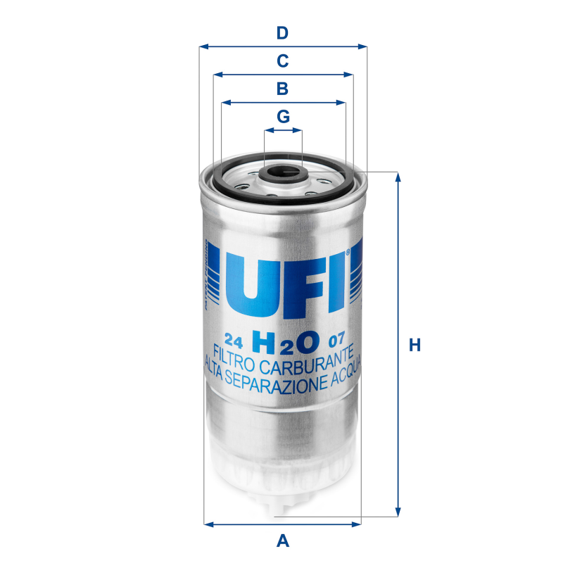 Filtro carburante - UFI