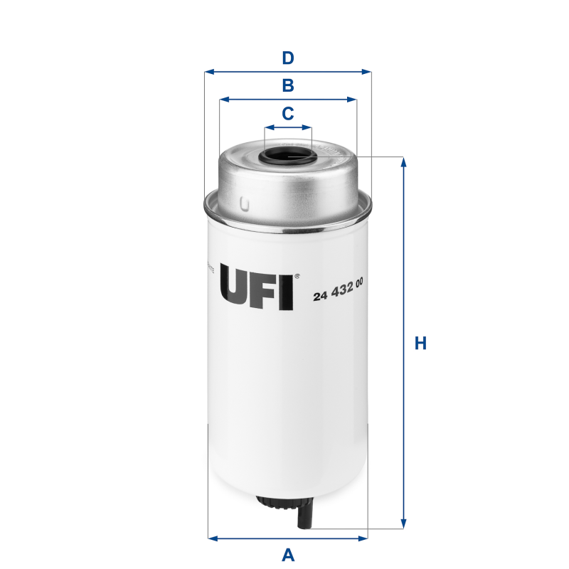 Filtro carburante - UFI