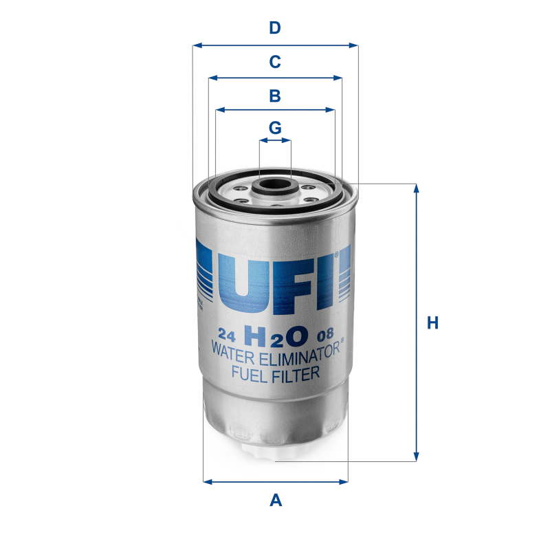 Filtro carburante - UFI