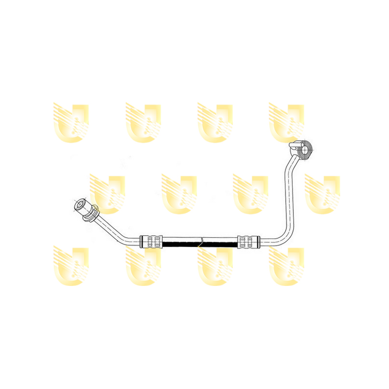 Flessibile freno asse anteriore - UNIGOM