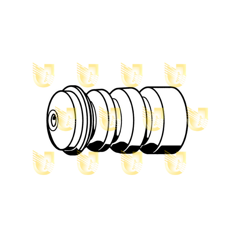 Supporto ammortizzatore asse posteriore - UNIGOM