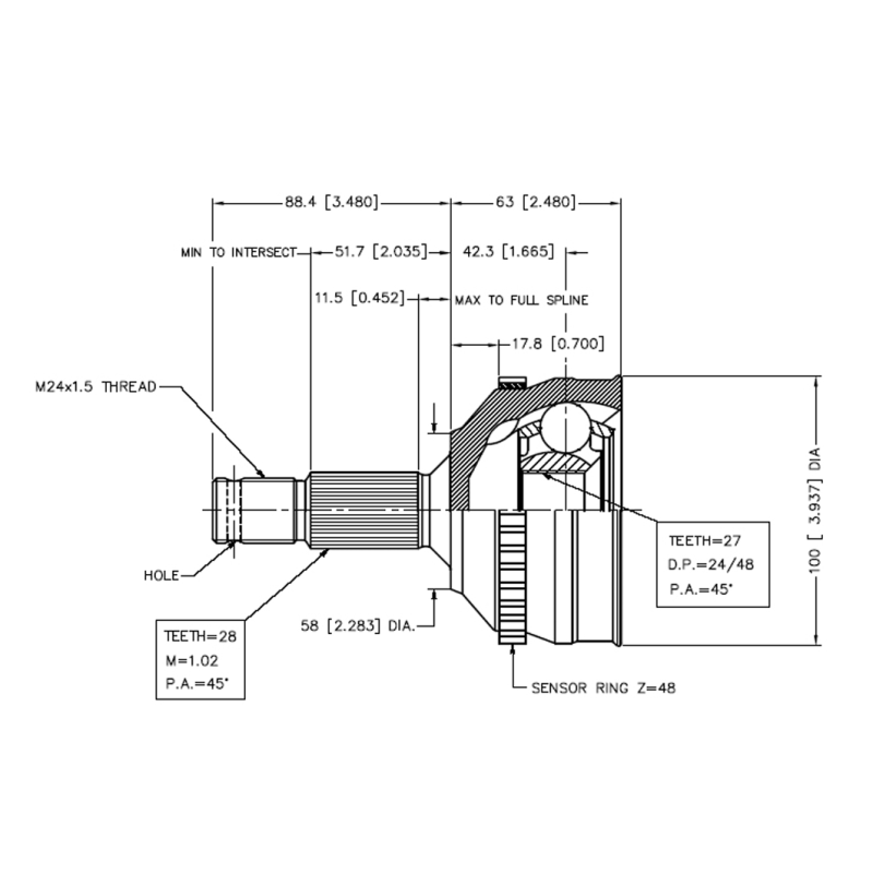 Giunto omocinetico - VEMA
