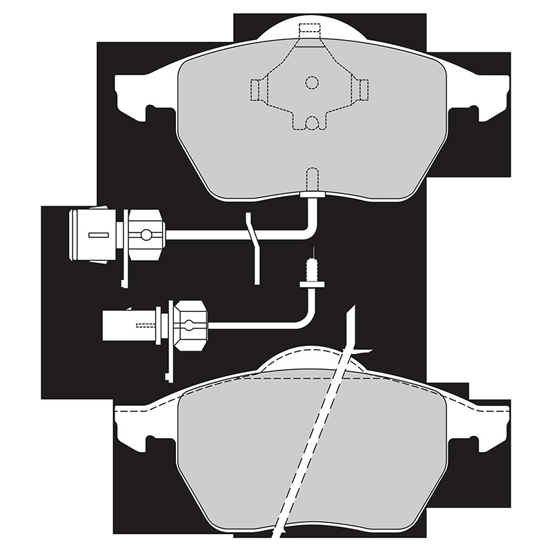 Pastiglie freno asse anteriore - VALEO