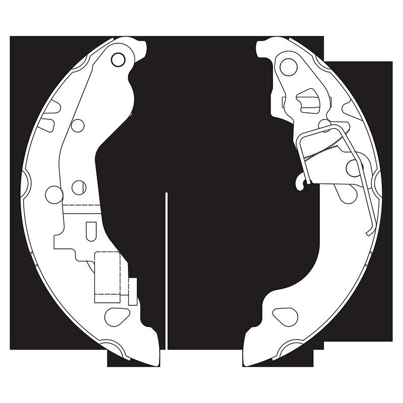 Ganasce freno - VALEO