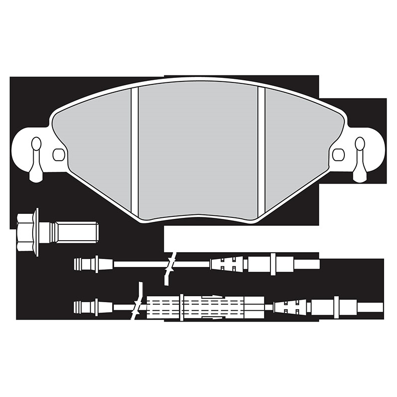 Pastiglie freno asse anteriore - VALEO