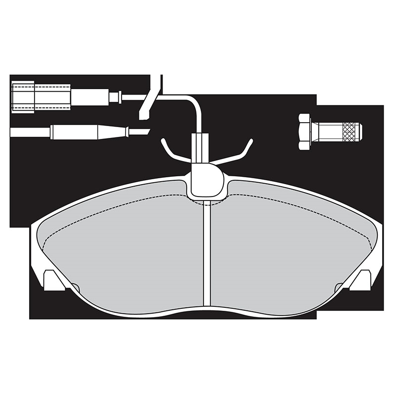 Pastiglie freno asse anteriore - VALEO