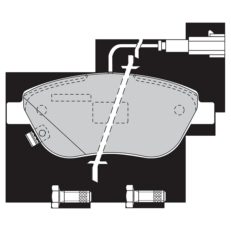 Pastiglie freno asse anteriore - VALEO