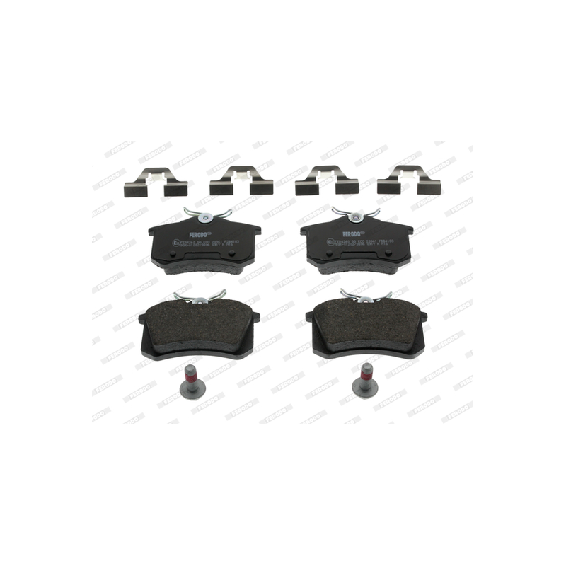 Pastiglie freno asse posteriore - FERODO