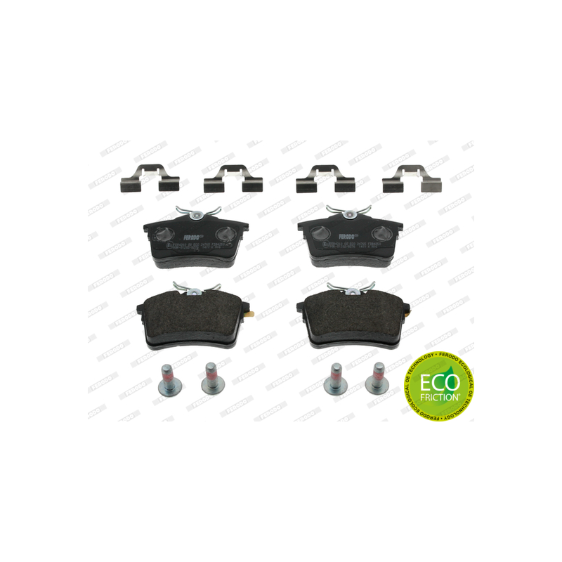 Pastiglie freno asse posteriore - FERODO