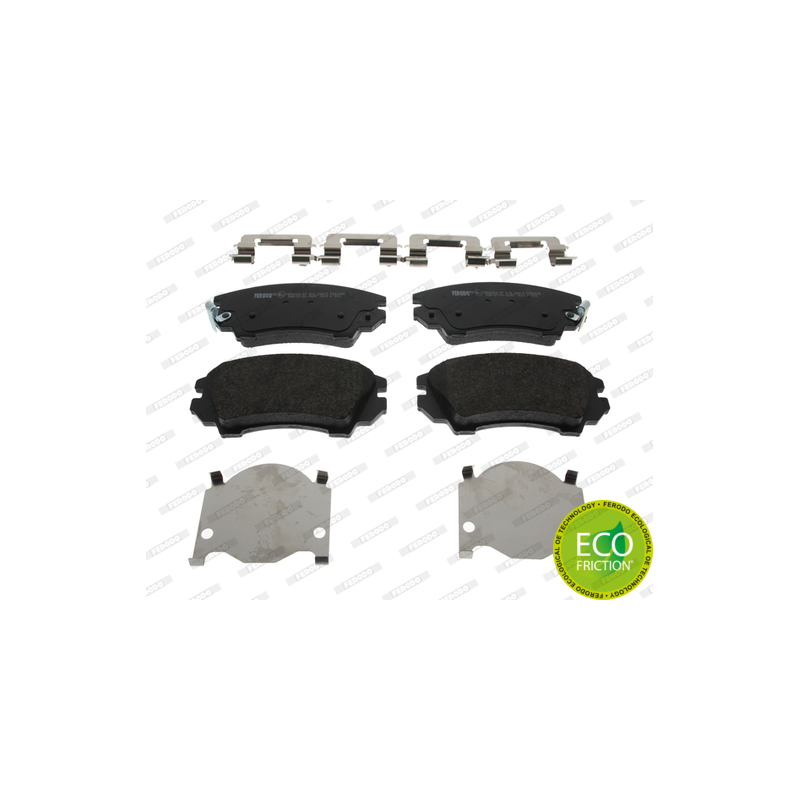 Pastiglie freno asse anteriore - FERODO