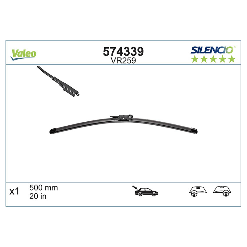 Spazzole tergicristalli - VALEO