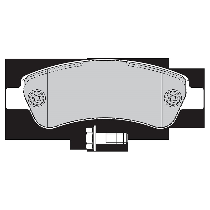 Pastiglie freno asse posteriore - VALEO