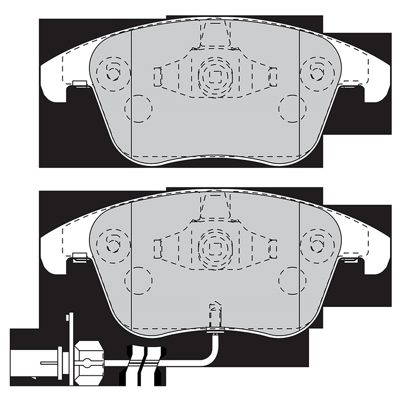 Pastiglie freno asse anteriore - VALEO