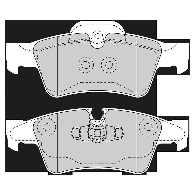 Pastiglie freno asse posteriore - VALEO