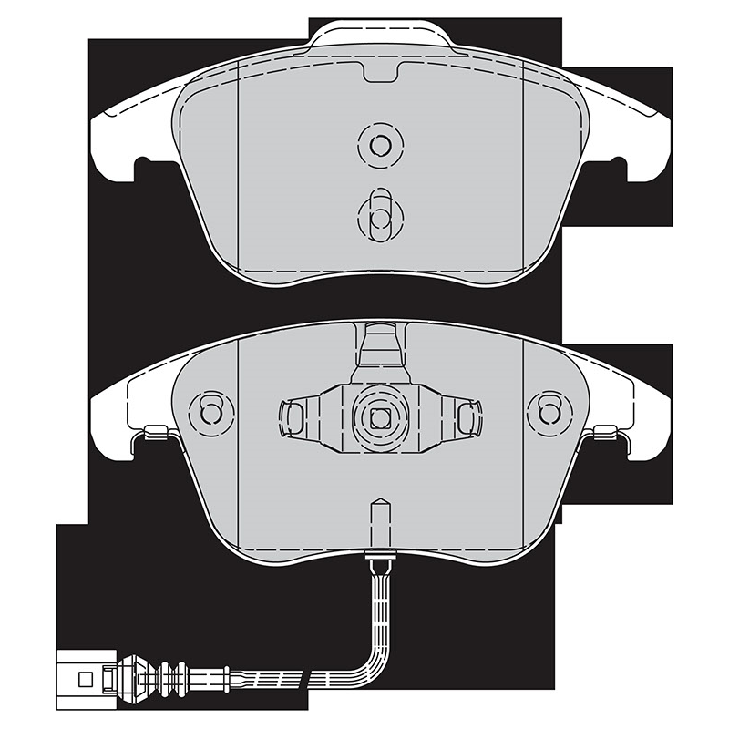 Pastiglie freno asse anteriore - VALEO