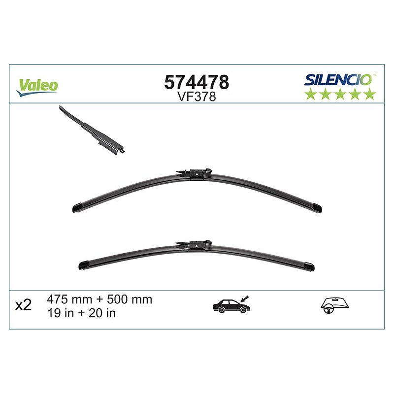 Spazzole tergicristalli - VALEO