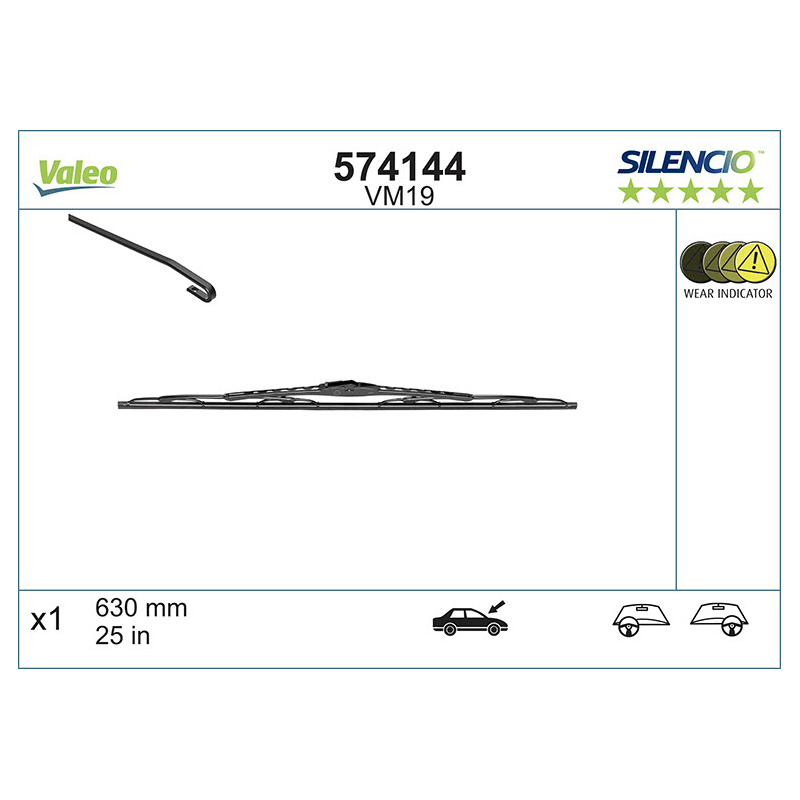 Spazzole tergicristalli - VALEO