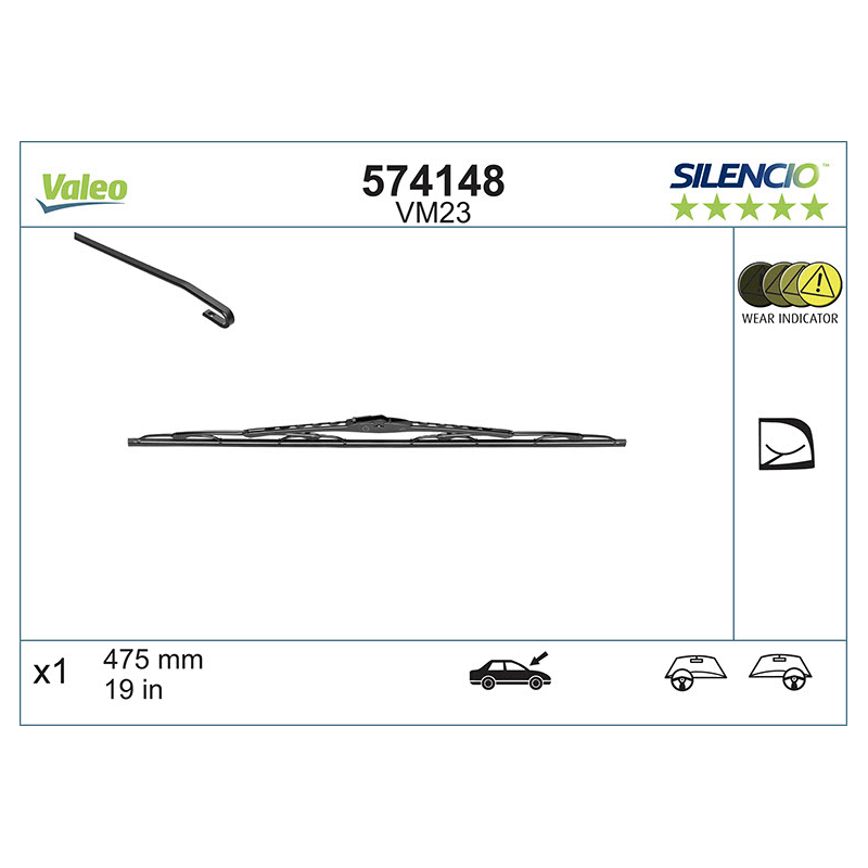 Spazzole tergicristalli - VALEO